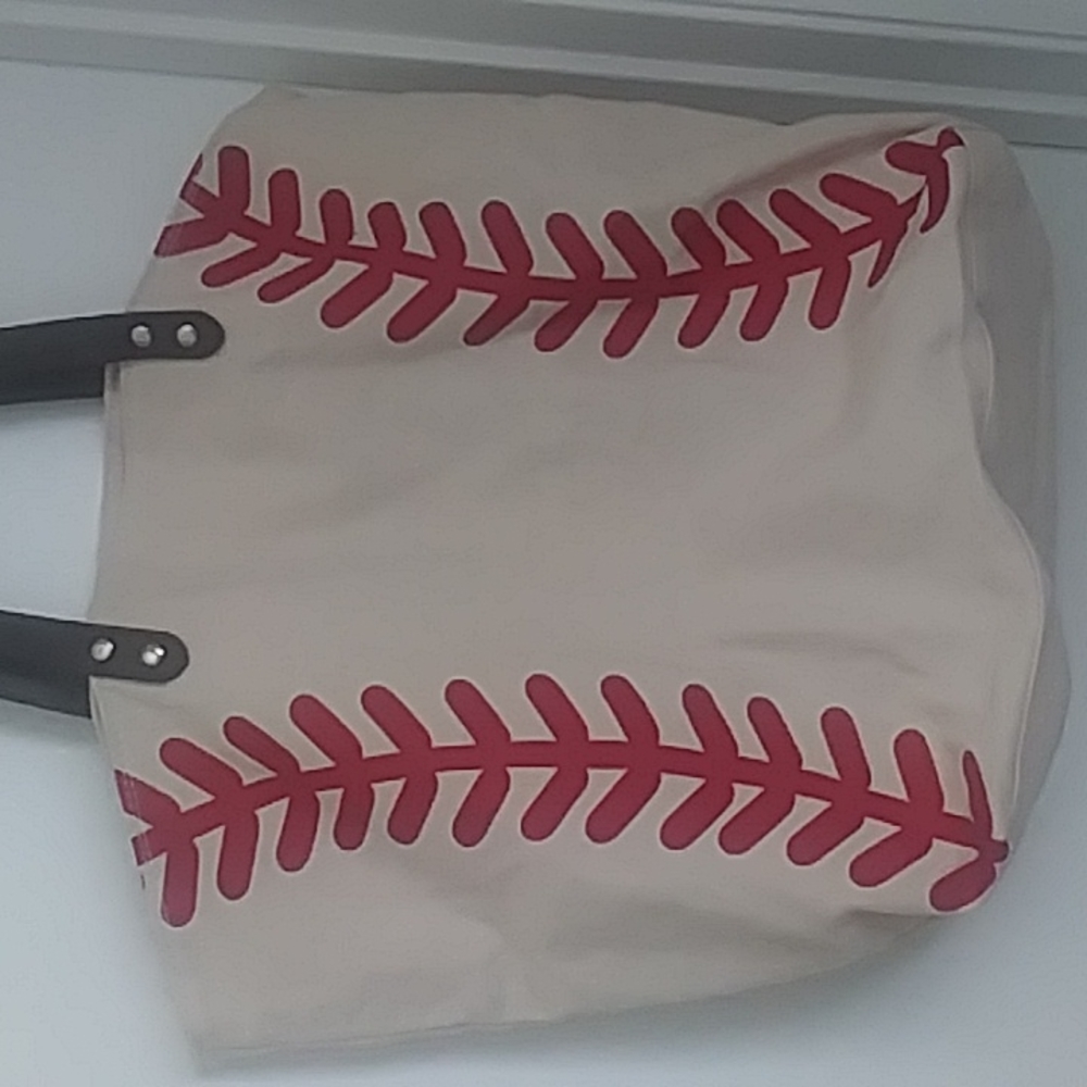 Baseball Canvas/Tote